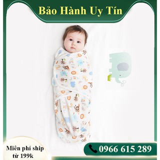 Ủ kén cho bé, chăn quấn ủ kén cho bé sơ sinh chất liệu cotton cho bé giấc ngủ ngon trọn vẹn