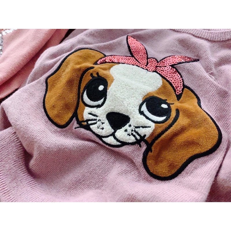 ÁO LEN BÉ GÁI  H/M