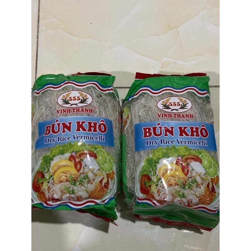1kg bún gạo khô Vinh Thạnh 555 dai ngon