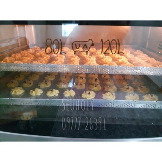 [HÀNG ORDER] Khay lỗ/khay sấy cho lò trên 80 lít