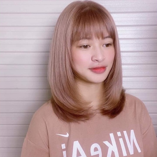 Thuốc nhuộm tóc nâu sữa, nâu trà sữa không tẩy, tặng kèm găng tay và trợ nhuộm siêu dưỡng | Tony Hair