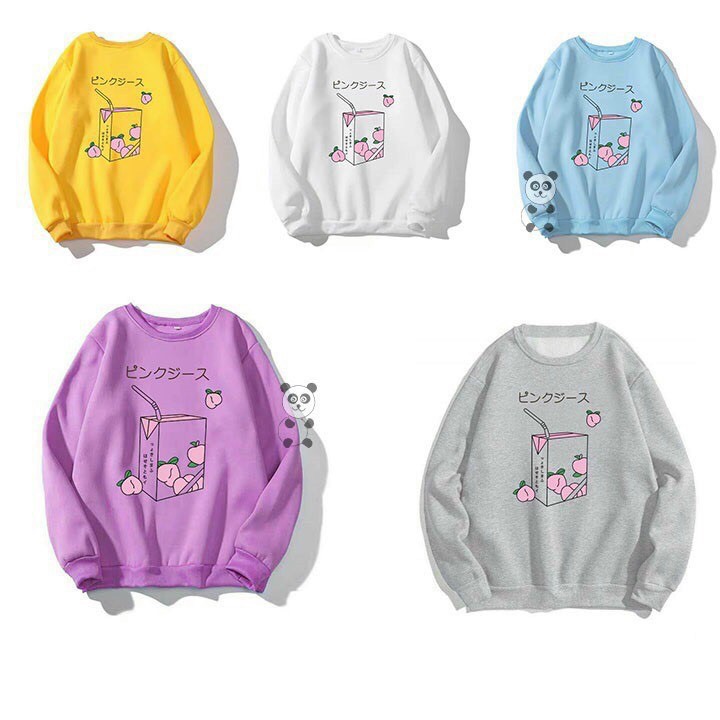 ÁO KHOÁC NỈ CỔ CHUI HỌA TIẾT SIÊU XINH DÀNH CHO NAM NỮ