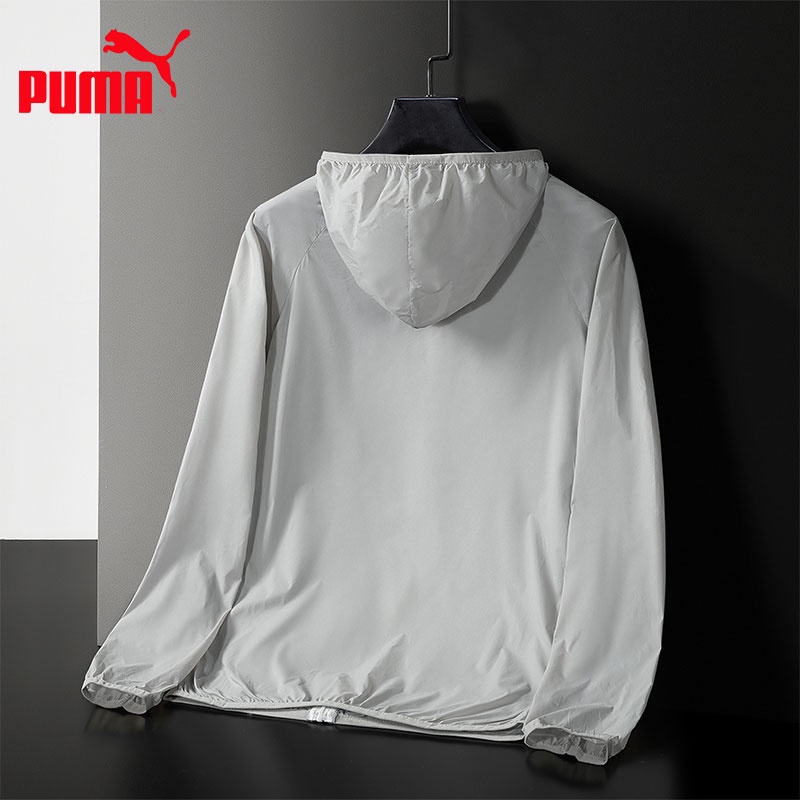 PUMA Áo Khoác Màu Trơn Siêu Nhẹ Nhanh Khô Chống Tia UV Thời Trang Mùa Hè Cho Nam Và Nữ