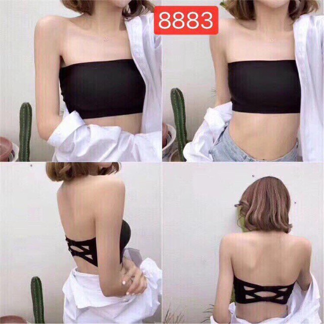 Áo lót nữ khôn dây, áo bra quây chất su đúc mát lạnh 8883