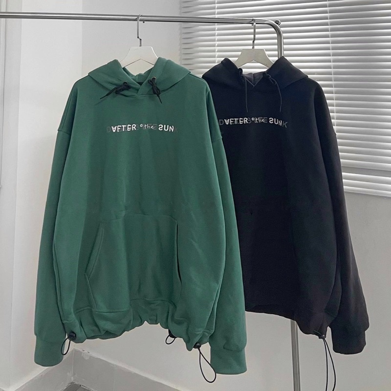Áo Hoodie Form Rộng THE SUN PQK