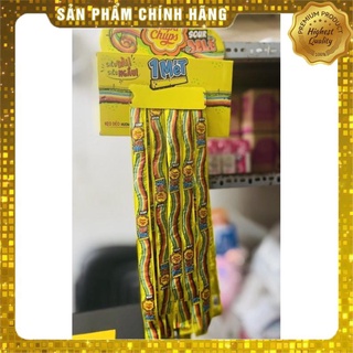 Kẹo dẻo Chupa Chups Sour Belt dài 1m- hộp 12 dây