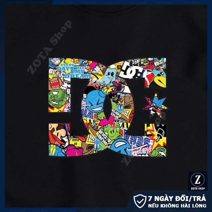 Áo nỉ nam dài tay mặc Thu Đông in DG phù chất poly Thái dày mịn mã SW311 | BigBuy360 - bigbuy360.vn