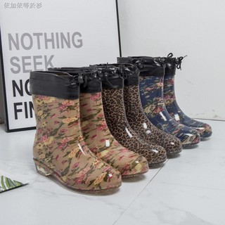 ✎♈♘Giày Boots cổ thấp chống thấm nước dành cho nữ