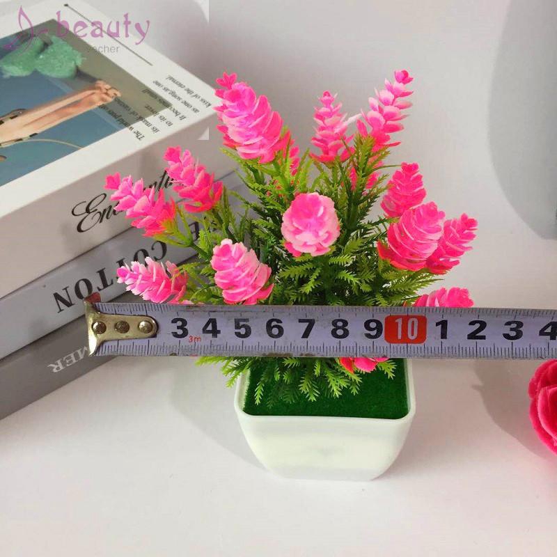 Chậu cây trái thông/hoa lily nhân tạo trang trí để bàn đa dụng sống động