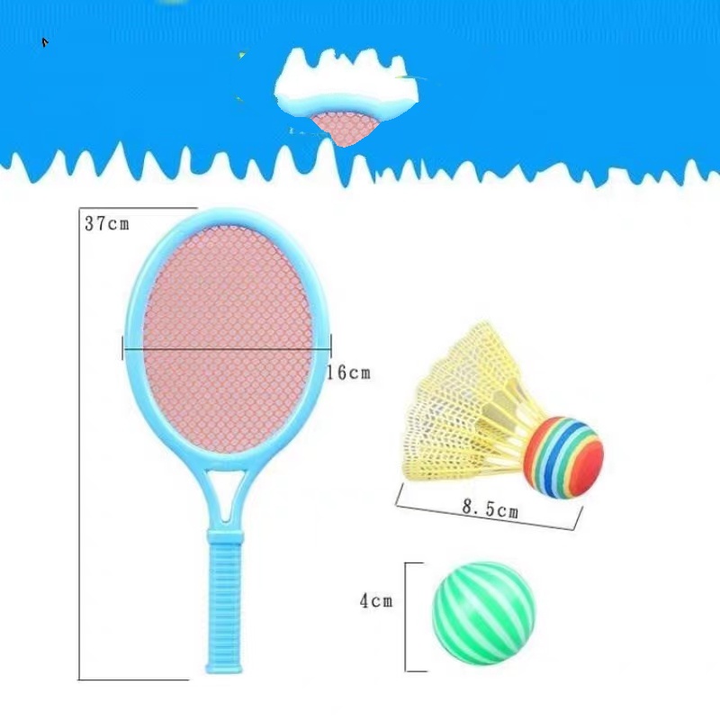 BỘ ĐỒ CHƠI TRẺ EM VƯỢT CẦU LÔNG TENNIS CHO BÉ TRAI BÉ GÁI TỪ 2 TUỔI TRỞ LÊN CÙNG NGƯỜI THÂN RÈN LUYỆN CƠ THỂ - mã NCL002