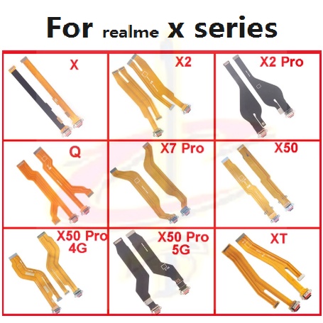 Mạch Cổng Sạc Cho Điện Thoại Realme X50 X2 X7 Pro 5G X XT 730G Q X3 super Zoom GT Neo 2