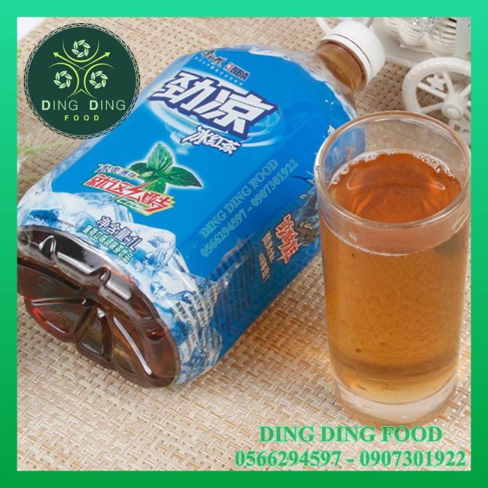 [ 1 Chai ] Trà Xanh Hoa Nhài Mật Ong Đài Loan 1000ml  - DING DING FOOD