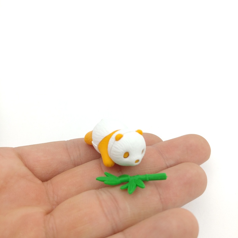 Gôm Tẩy Iwako - Gấu Trúc Cam