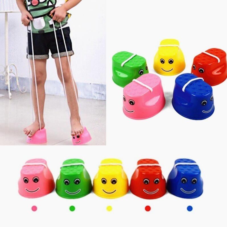 1 Cặp Cốc Tập Nhảy Hình Mặt Cười Cho Bé