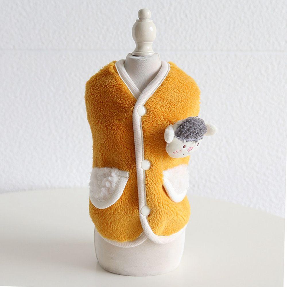 1 Áo Khoác Lông Cừu Mềm Mại Giữ Ấm Cho Thú Cưng Size XS-XL