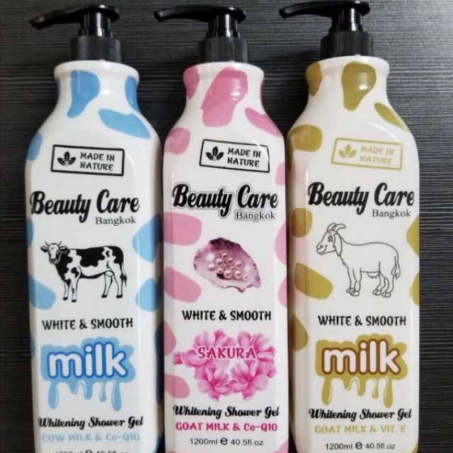 SỮA TẮM BEAUTY CARE 1200ML THÁI LAN chai vuông