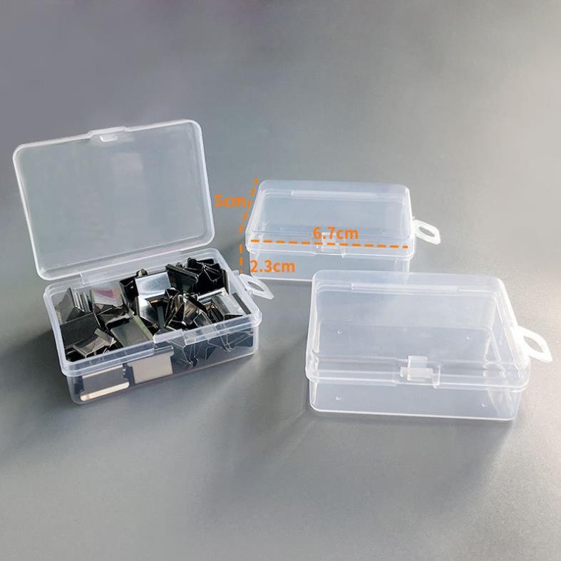Kẹp giấy KOLANO kẹp bướm kim loại nhỏ gọn kèm dụng cụ đẩy kẹp giấy SC-001388