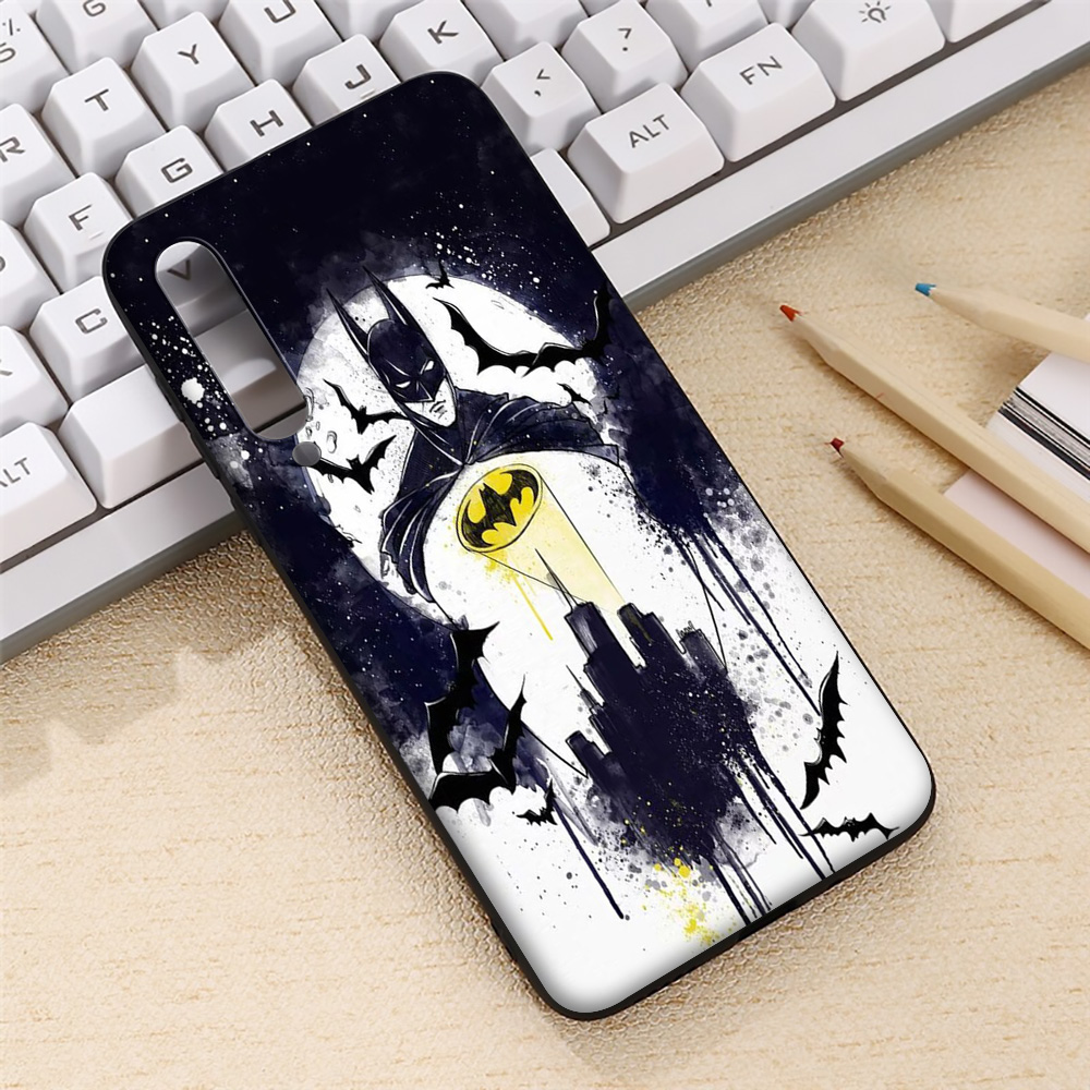 Ốp Điện Thoại Silicon Mềm Hình Batman Vc8 Cho Samsung Note 10 S7 Edge S10 A10s A20s A30s A40s A50s A70s Lite