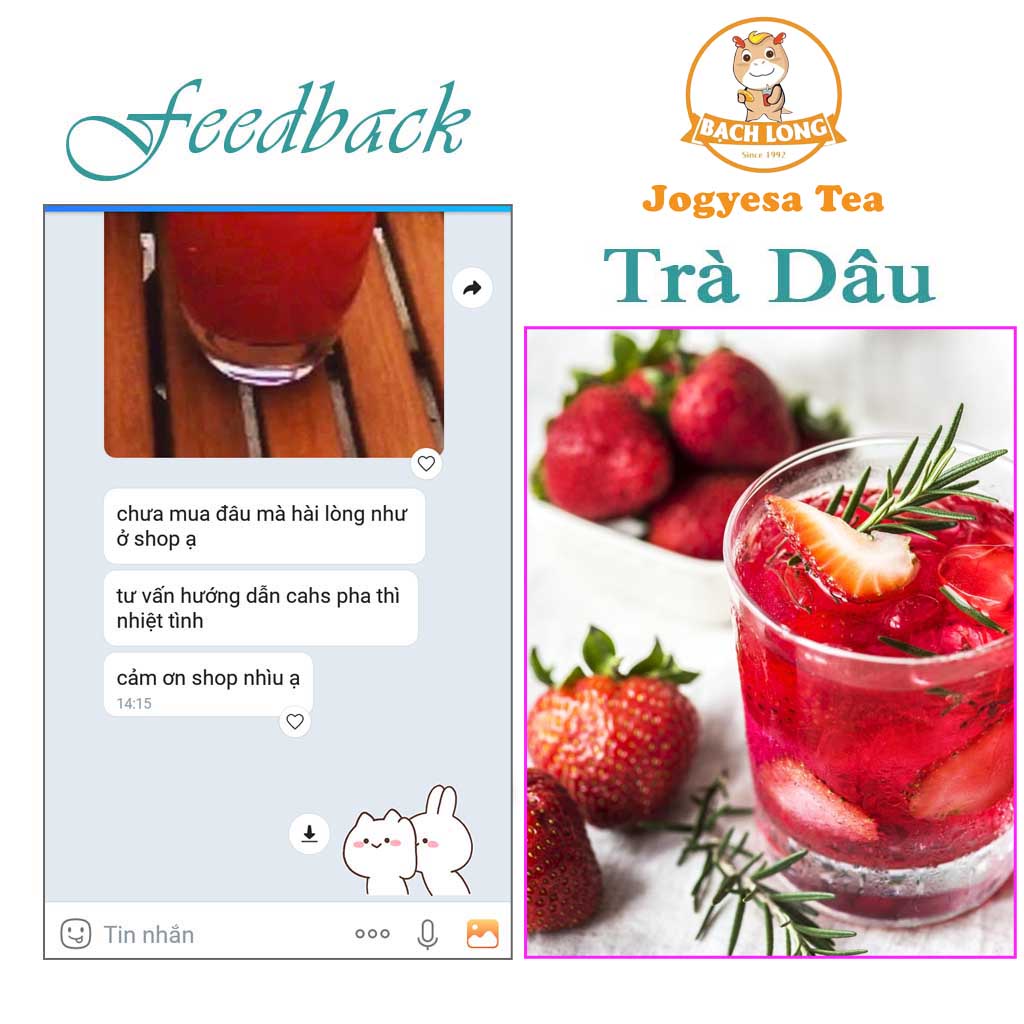 Trà Trái Cây Tự Pha Tại Nhà Vị Dâu Ngon Rẻ | BigBuy360 - bigbuy360.vn