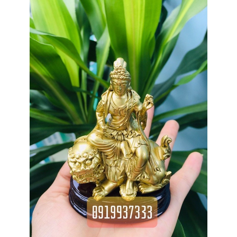 Tựơng Phật Văn Thù Bồ Tát ngồi 10 cm