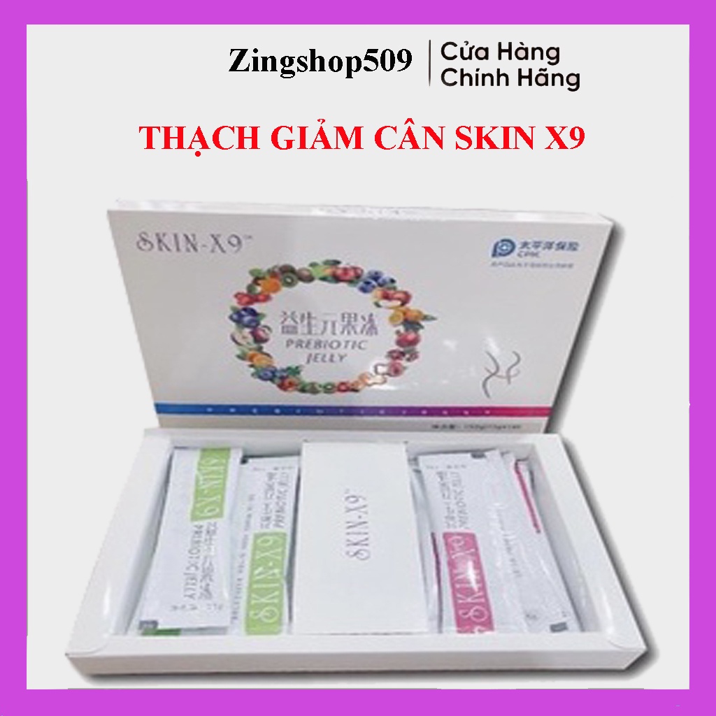 Thạch hỗ trợ giảm cân giảm mỡ bụng Trang Nemo Skin x9