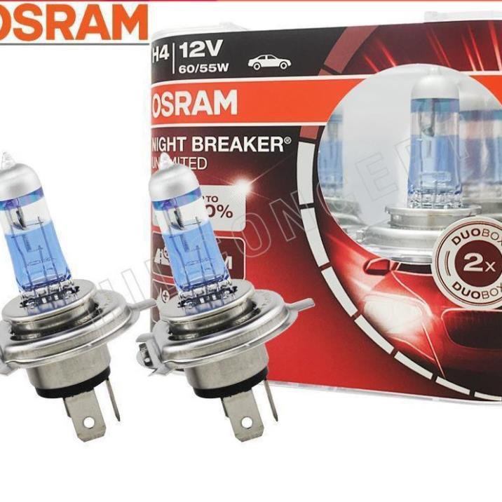 1 Đôi bóng OSRAM chính hãng 55/60W siêu sáng cho ô tô- đủ các chân .