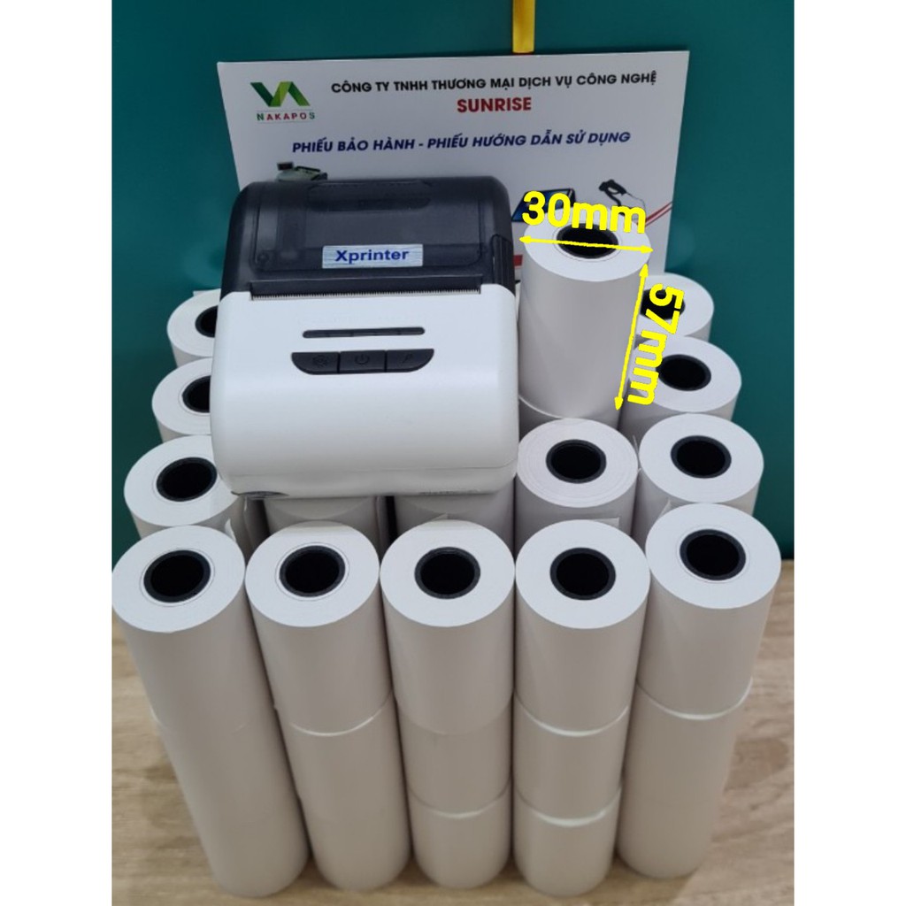 Máy in đơn hàng trên điện thoại bluetooth, in mã vạch hãn dán, in hóa đơn Xprinter XP P210