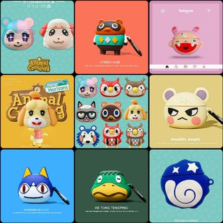 (Order 10 ngày) Case bảo vệ Airpods Pro/1/2 động vật trong animal crossing/ bao tiền/ thiên thạch xoắn ốc
