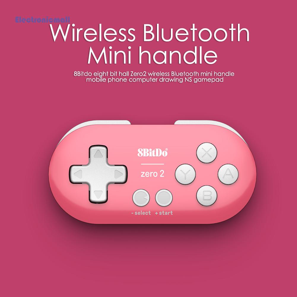 Tay Cầm Chơi Game Bluetooth Không Dây Mini 8bitdo Zero 2 Cho Ns Windows Android Macos