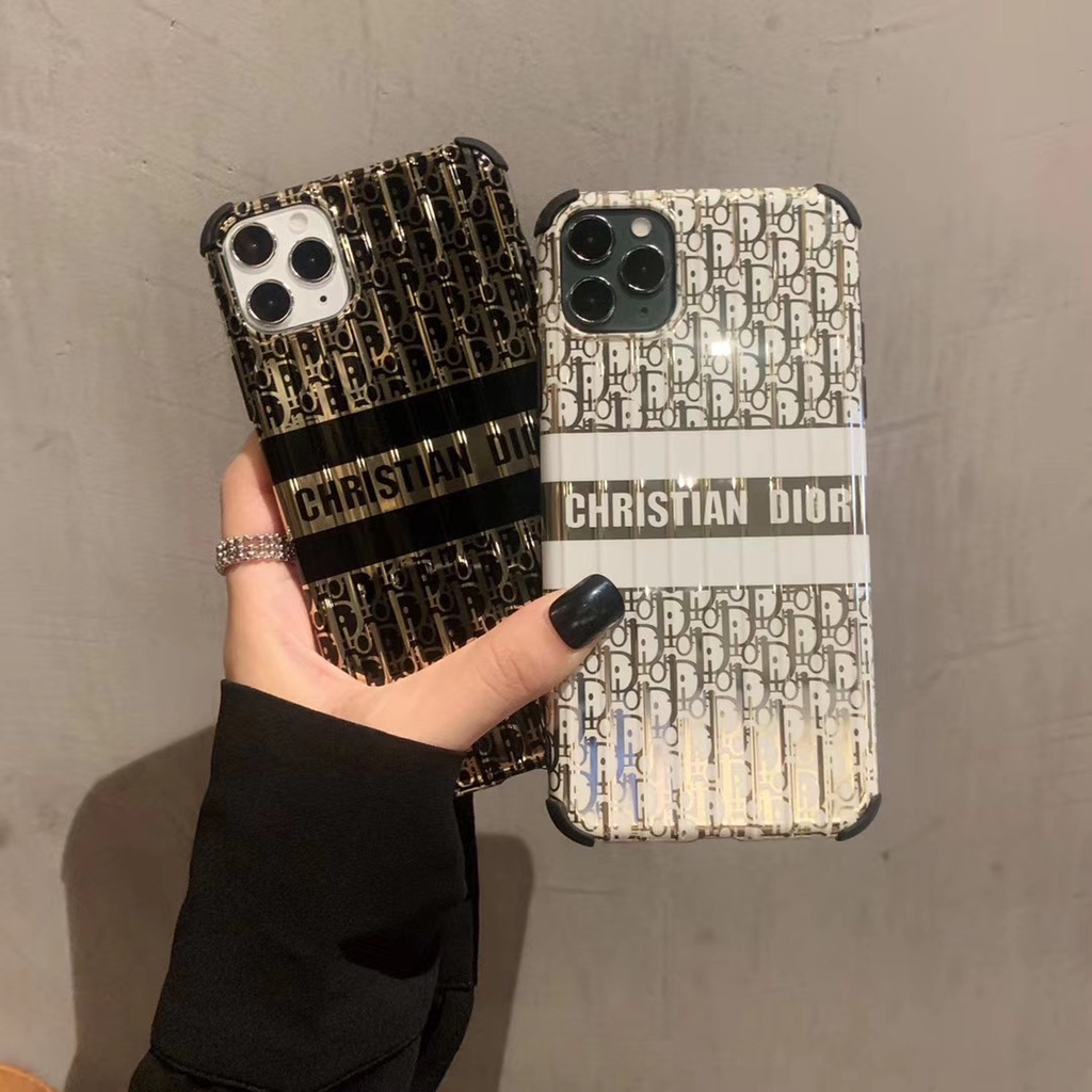 Ốp Điện Thoại Họa Tiết dior Chống Rơi Dành Cho iphone 11 12 13 Pro Max 7 8 Plus X XS XR