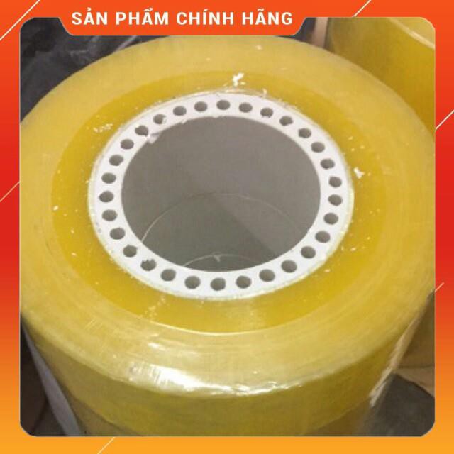 Sỉ Băng dính OPP lõi nhựa 1kg/cuộn lõi nhựa đục lỗ
