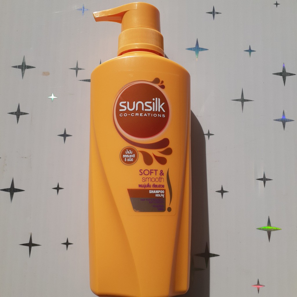 DẦU GỘI, Dầu xả SUNSILK THÁI LAN  450ml- Màu Vàng