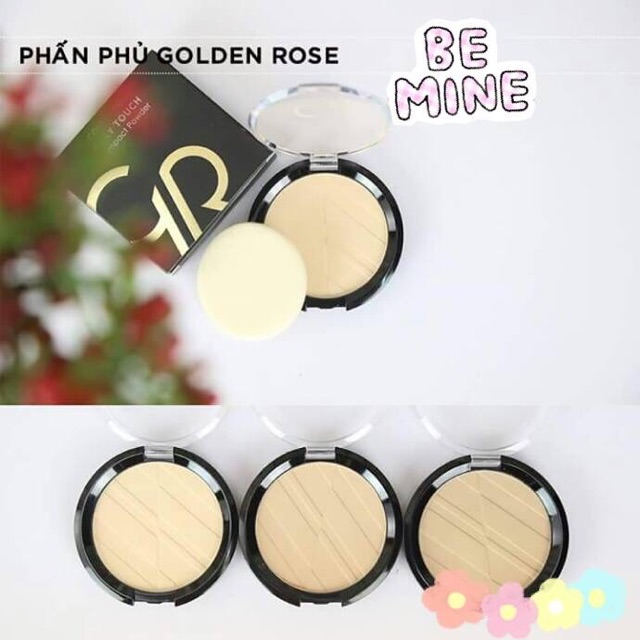 PHẤN PHỦ SIÊU MỊN GOLDEN ROSE SILKY TOUCH COMPACT POWDER