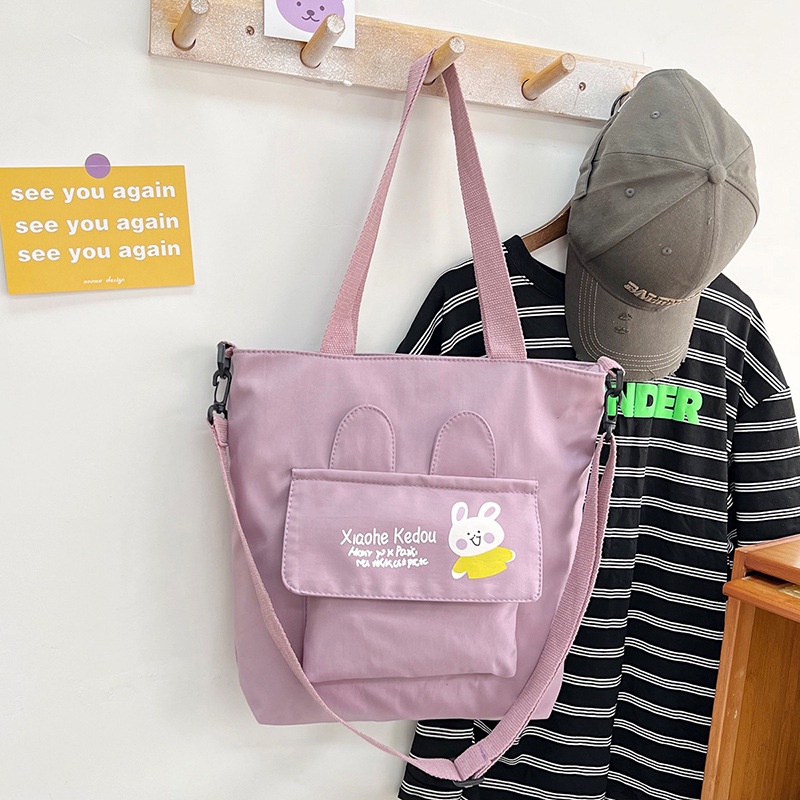 Túi Đeo Vai/Đeo Vai Bằng Vải Canvas Thời Trang Cho Nữ