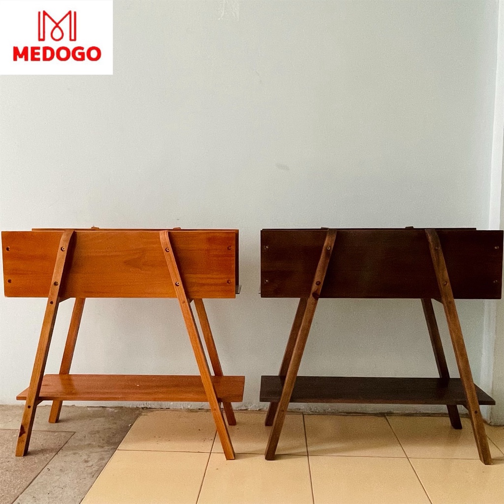 Chậu gỗ MEDOGO trồng cây nâng cấp, chậu trồng cây trang trí-02