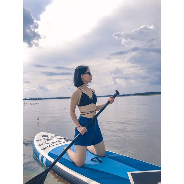 Áo bikini len móc handmade (Ảnh thật)