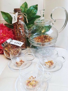 Bộ ấm chén thuỷ tinh