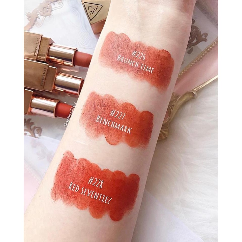 SON 3CE LILY MAYMAC MATTE LIP COLOR 2018