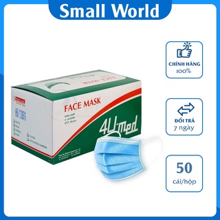 Khẩu trang y tế 3 lớp 4u-Med hộp 50 cái