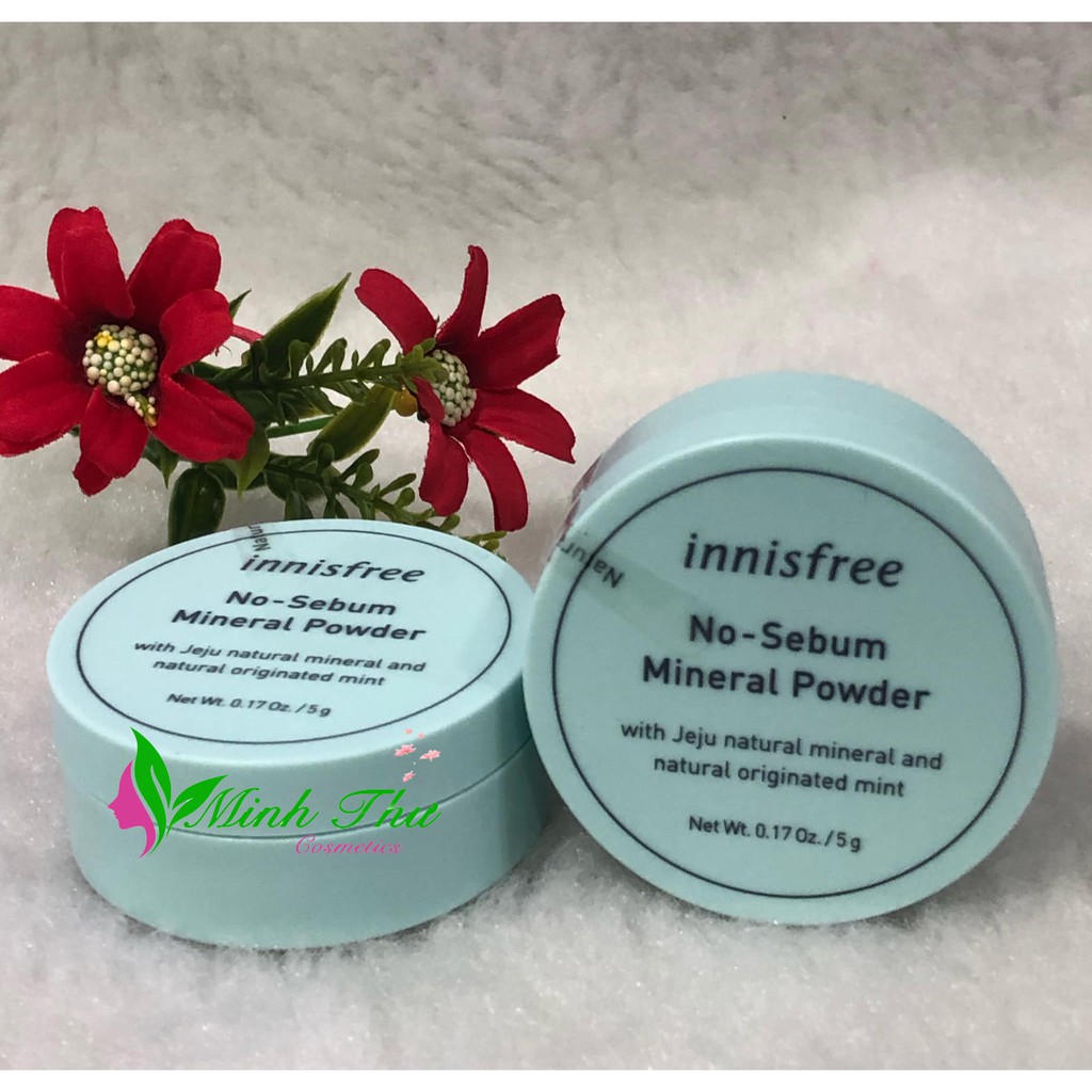 Phấn phủ Innisfree No-Sebum Mineral Powder 5G