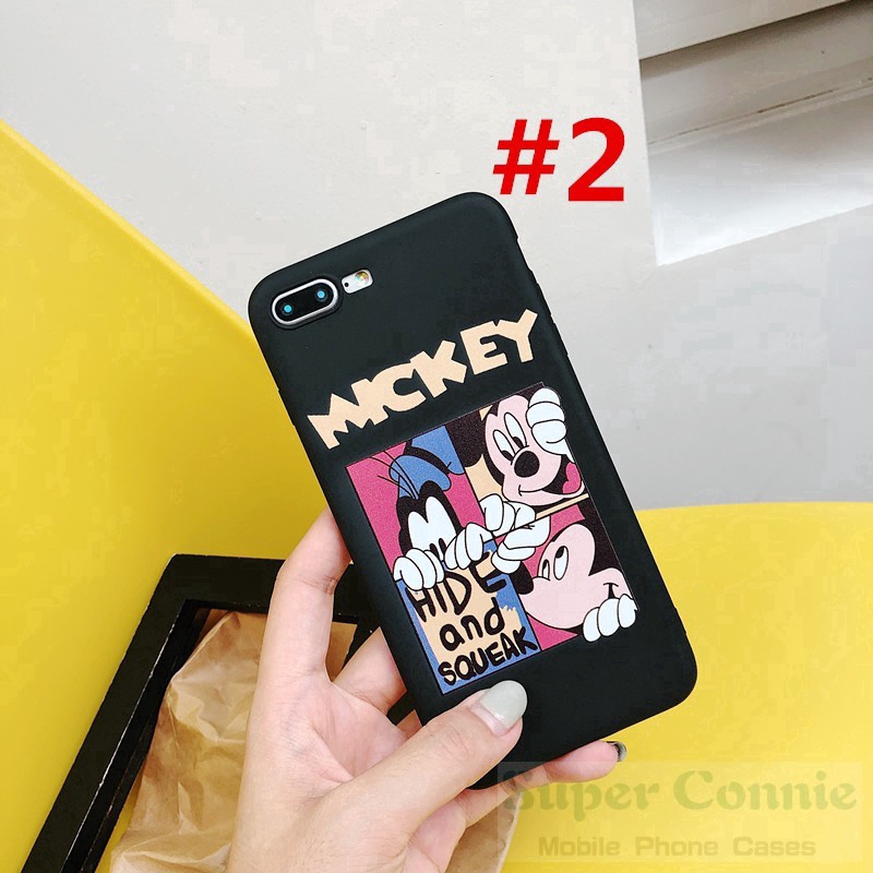 Ốp lưng chất liệu TPU hình chuột Mickey/minie/vịt donald cho Oppo A1K A9 A5 2020 A3s A5s A7 F11 F11pro A83 F7 F1s A57