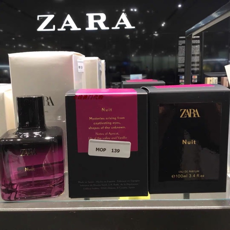 Nước hoa nữ Zara Nuit Chính Hãng 100ml mùi ngọt ngào quyến rũ