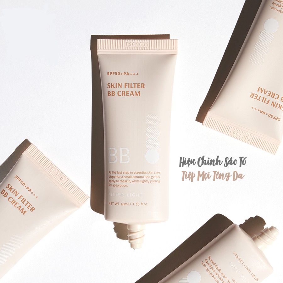 Kem Nền Bom Skin Filter BB Cream 40ml