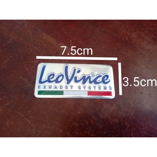 Tem nhôm dán Pô xe leovince