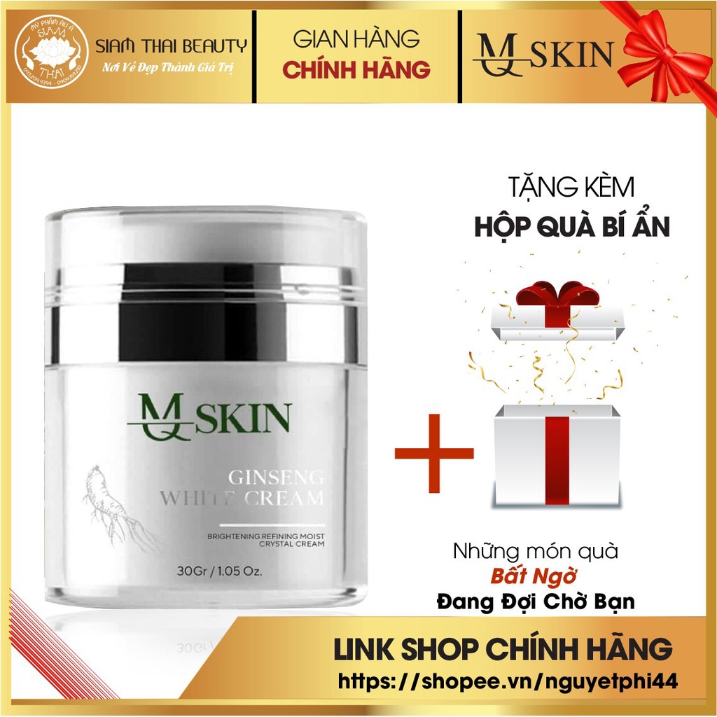Kem Face Nhân Sâm MQ SKIN - Chính hãng 30ml