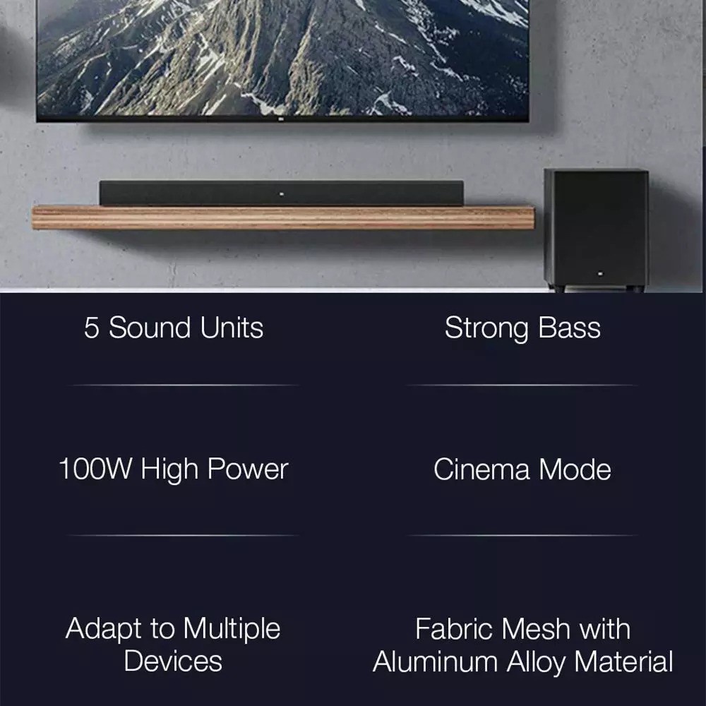 Dàn Loa soundbar xiaomi 2.1 Mi TV Speaker Theater Edition MDZ-35-DA