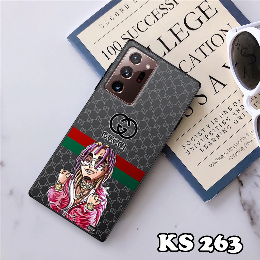 Ốp lưng Samsung Note 20 - Samsung Note 20 Plus - Samsung Note 20 Ultra - Ốp in hình ＧＵＣＣＩ - Lưng nhám viền TPU