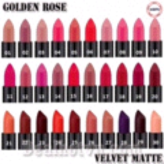 Son  Golden rose velvet matte lipstick