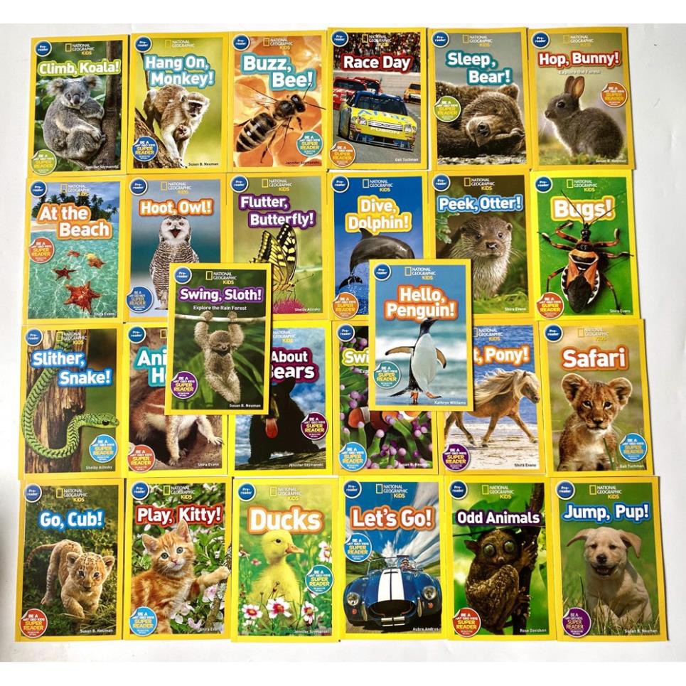 Bộ nhập - National Geographic Kids - Pre-Reader - 20q