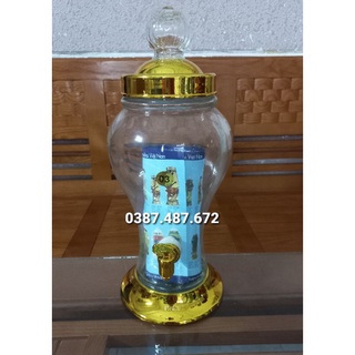 HŨ SÂM NGÂM RƯỢU THỦY TINH CAO CẤP PHÚ HÒA 3L